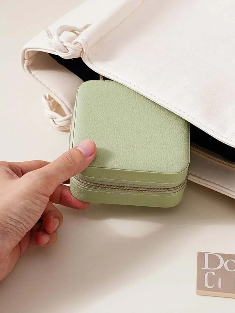 Portable Mini Travel Jewelry Organizer Case - Perfect Gift for Women & Girls